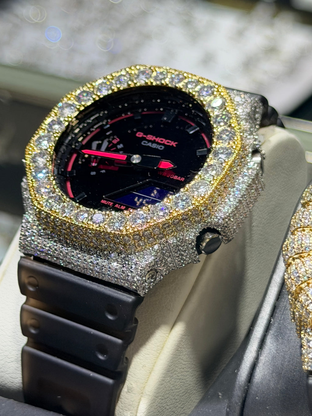 G-shock Black Dial Red Hands
