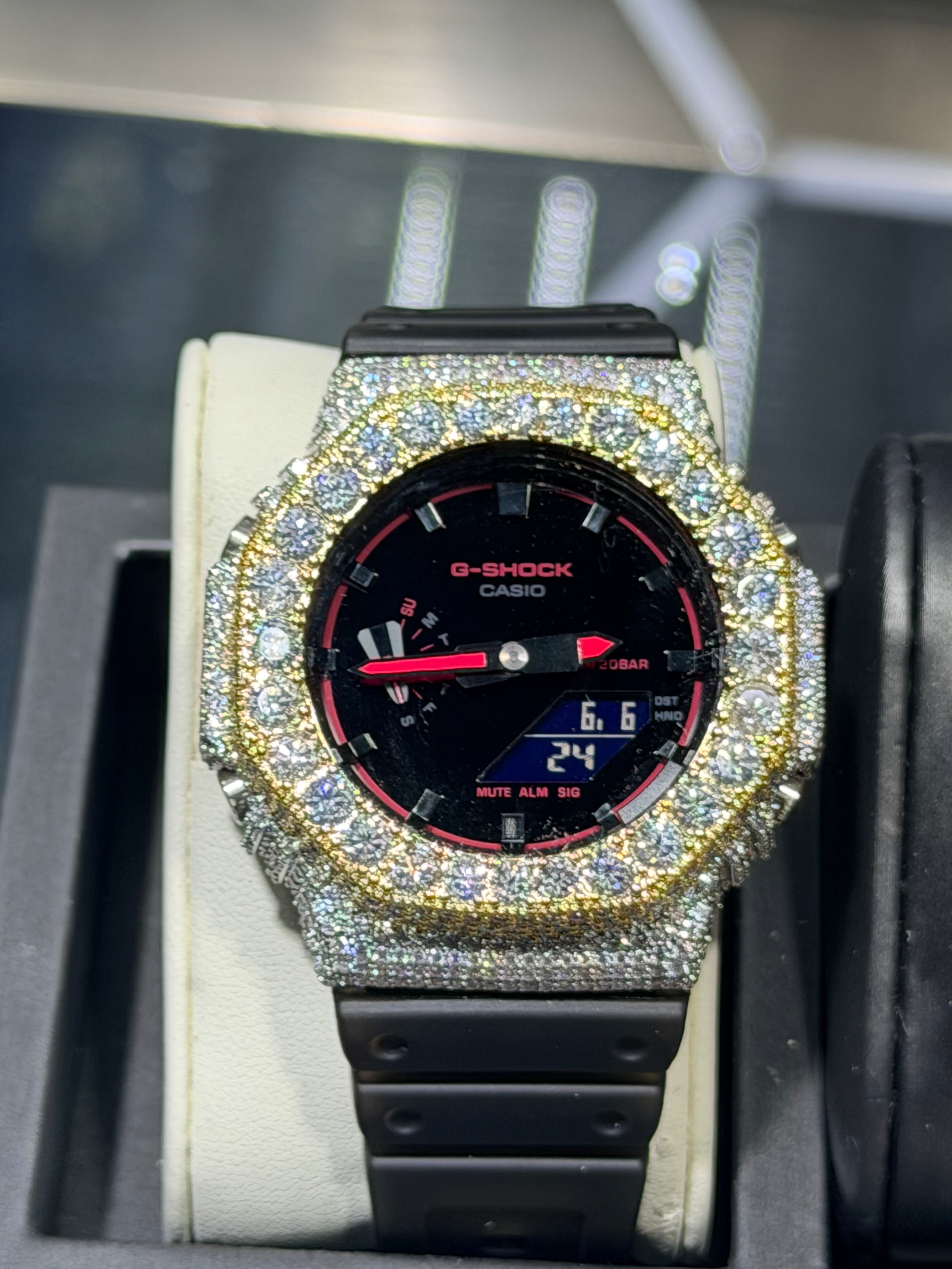 G-shock Black Dial Red Hands