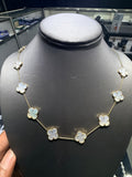White Van Cleef 10k Gold Chain