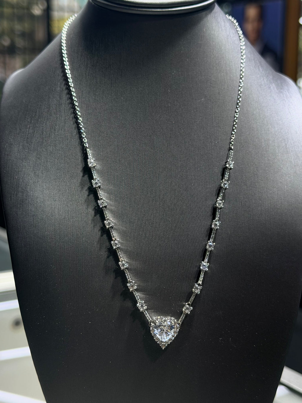 Moissanite Diamond Necklace