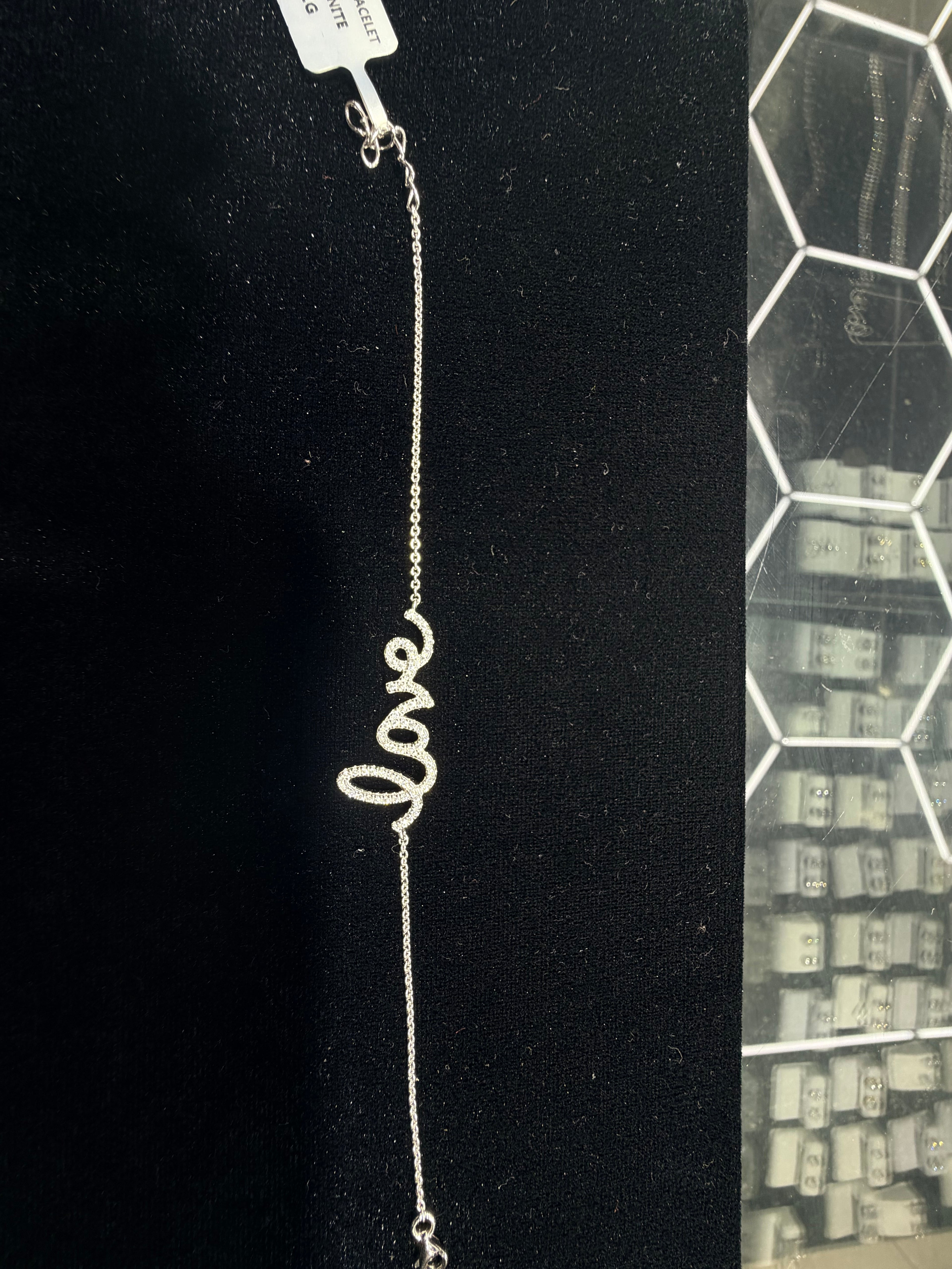 Moissanite " Love " Bracelets