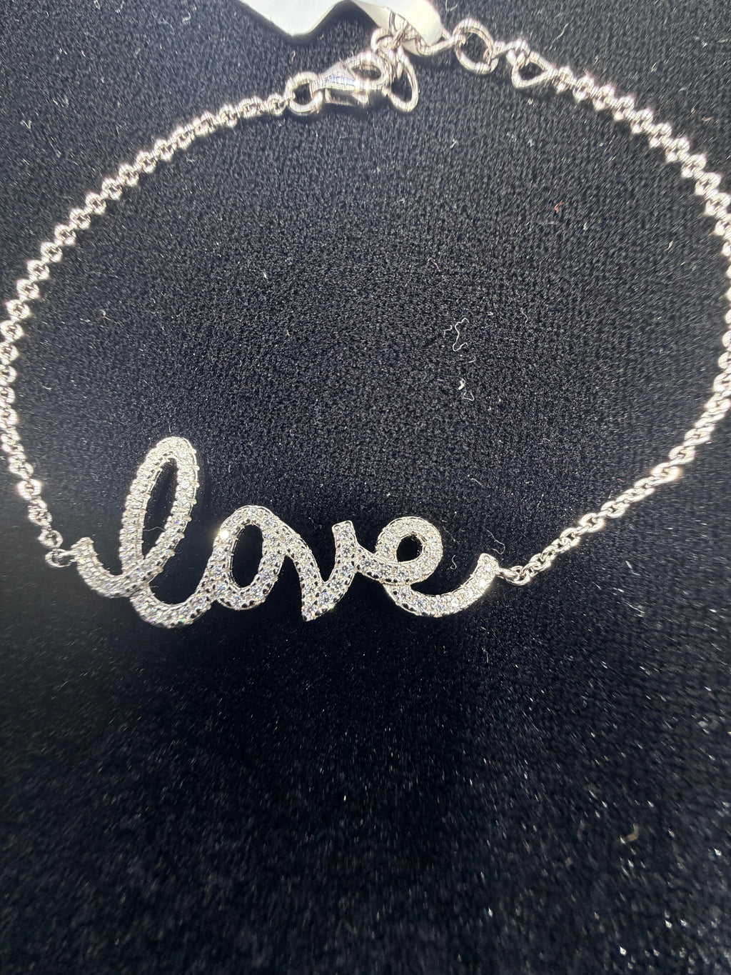 Moissanite " Love " Bracelets