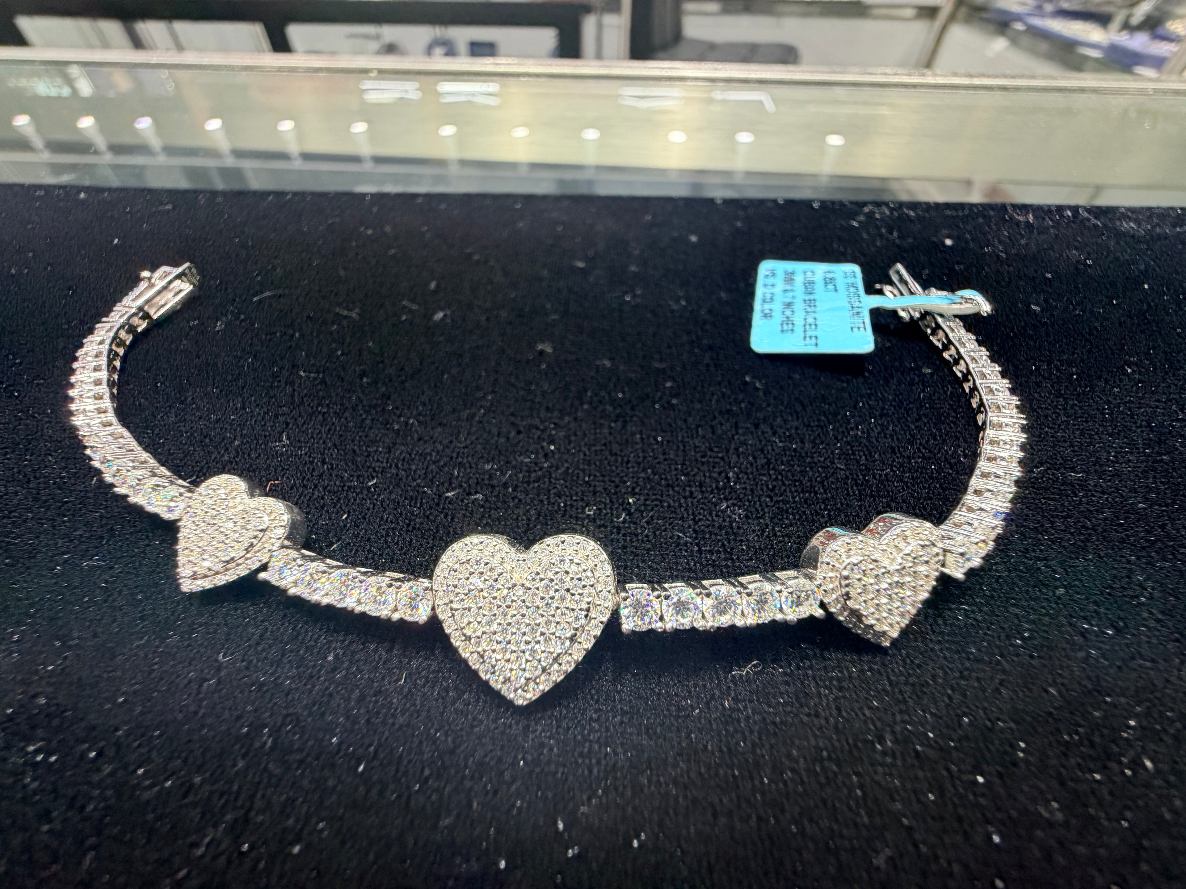 3 Hearts Diamond Bracelets