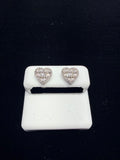 Heart Diamond Earrings