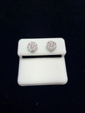 White Diamond Earrings