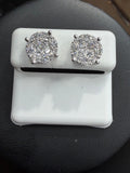 White Gold Diamond Earrings